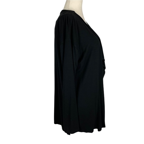 Vince Camuto Black Open Cardigan - Picture 2 of 5